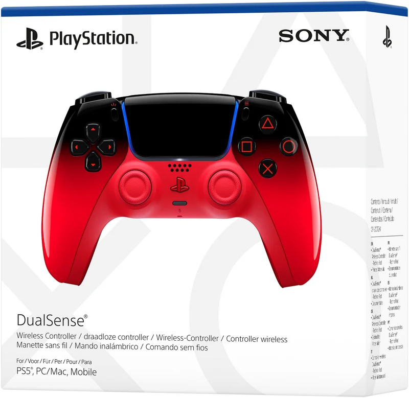 PlayStation 5 DualSense Hyperpop Wireless Controller (Techno Red)