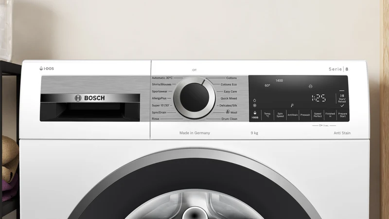 Bosch 9kg Front Load Washer