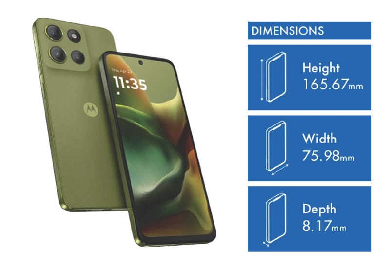 Motorola g15 4G 128GB Iguana Green
