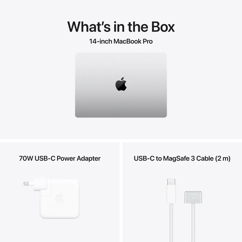 Apple MacBook Pro 14" M5 Pro chip 15-core CPU, 16-core GPU 24GB 1TB - Silver