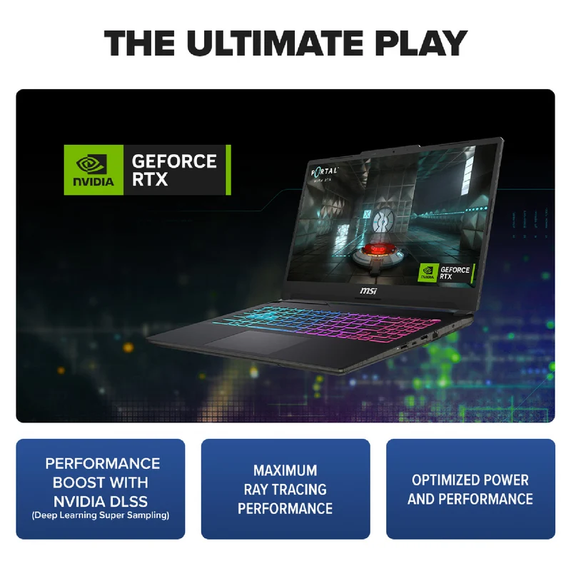 MSI Cyborg 15 15.6" 16GB 512GB Intel Core i7 RTX 3050 6GB Gaming Laptop