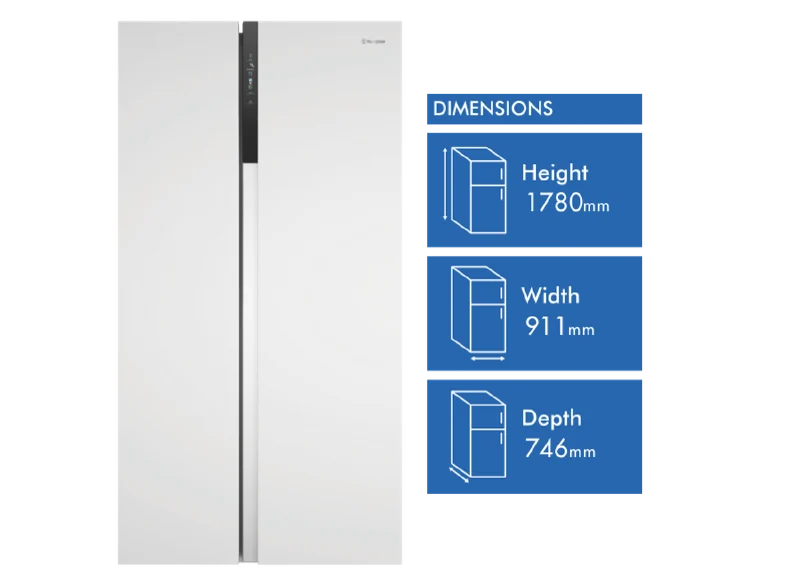 Westinghouse 624L Side by Side Refrigerator