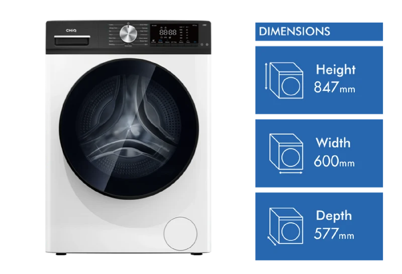 CHiQ 8.5kg Front Load Washer