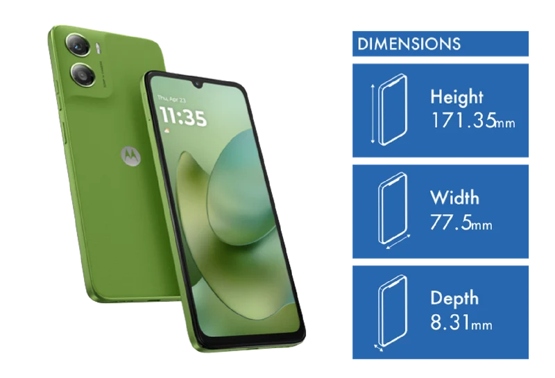 Motorola g06 4G 64GB Tendril Green