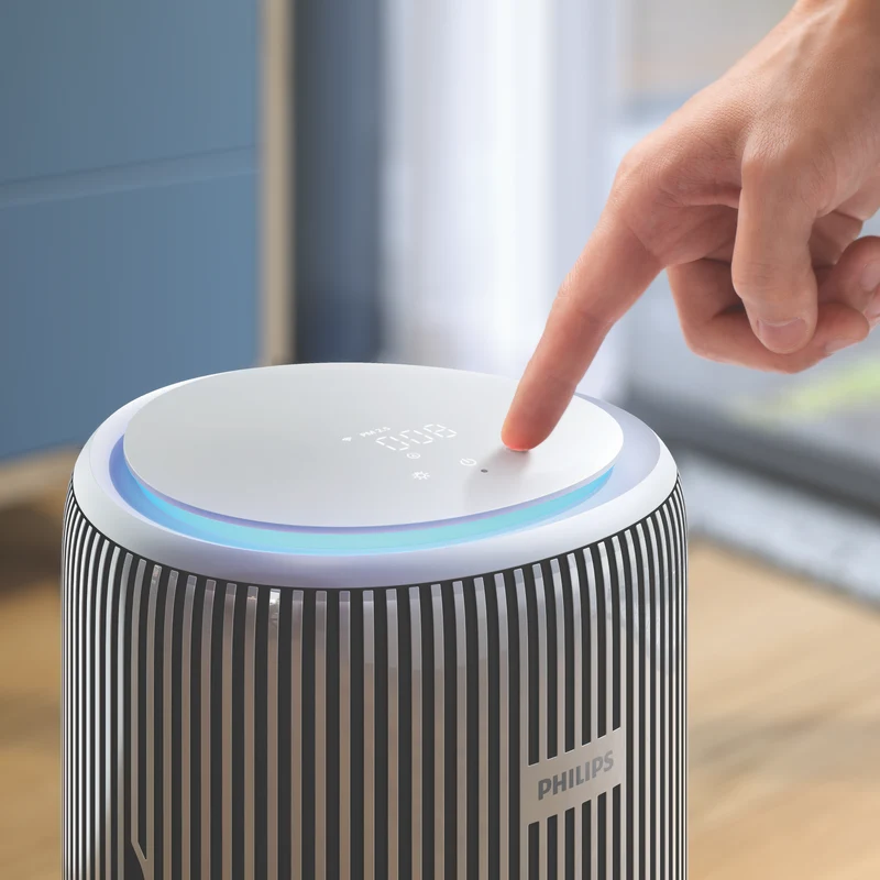 Philips PureProtect 3400 Series Smart Air Purifier/Humidifier Silver White