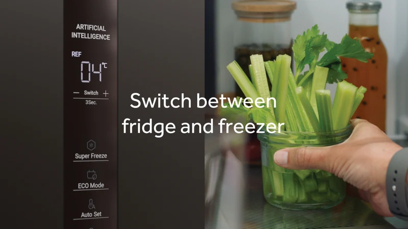 Haier 272L Vertical Hybrid Freezer