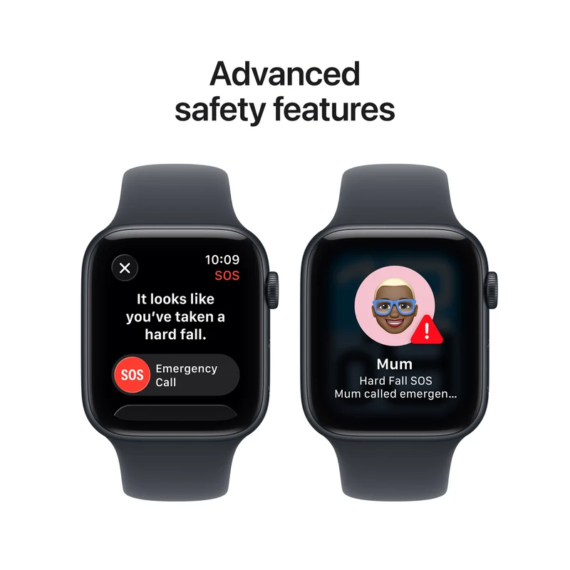 Apple Watch SE 3GPS44mmMidnight Aluminium Case - Midnight Sport Band M/L