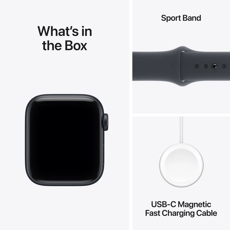 Apple Watch SE 3GPS 40mmMidnight Aluminium Case - Midnight Sport Band S/M