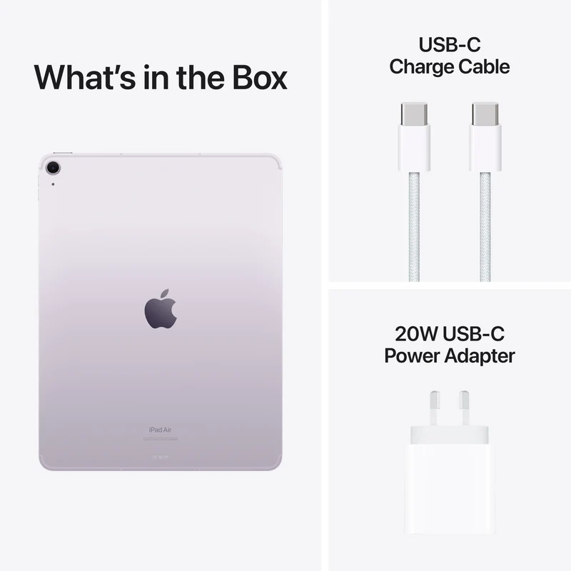 Apple iPad Air 13" M2 Wi-Fi + Cellular 1TB - Purple