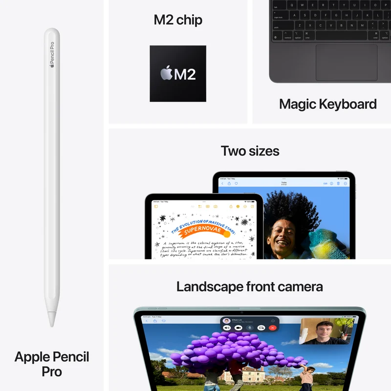 Apple iPad Air 11" M2 Wi-Fi + Cellular 512GB - Space Grey