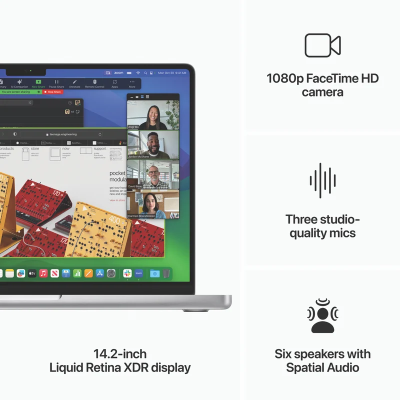 Apple MacBook Pro 14" with M3 chip 512GB SSD Silver