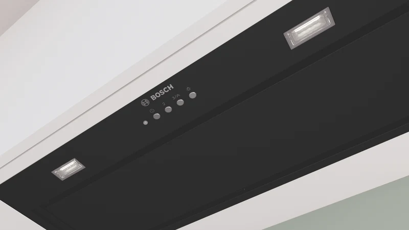 Bosch Series 6 70cm Integrated Rangehood, Black