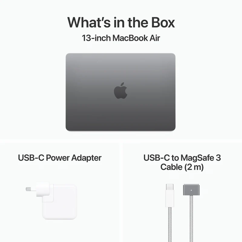 Apple MacBook Air 13" with M3 chip 16GB 256GB - Space Grey