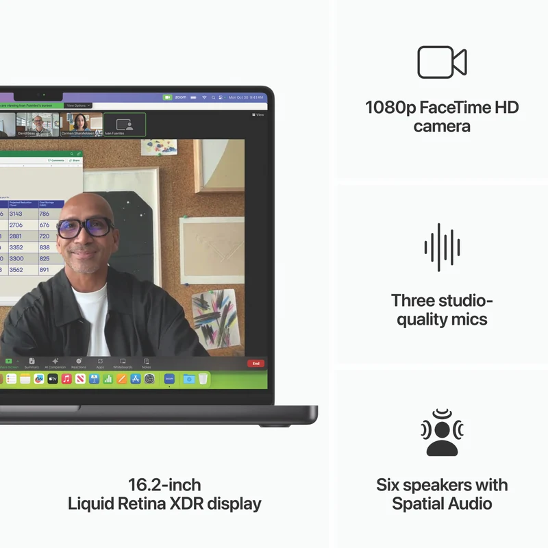 Apple MacBook Pro 16" with M3 Pro chip 36GB 512GB SSD Space Black