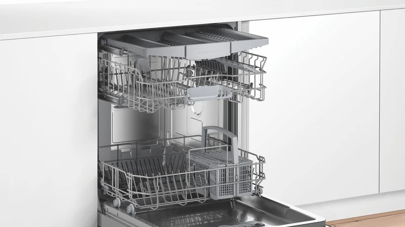 Bosch Series 4 60cm Under Bench Dishwasher Stainless Steel