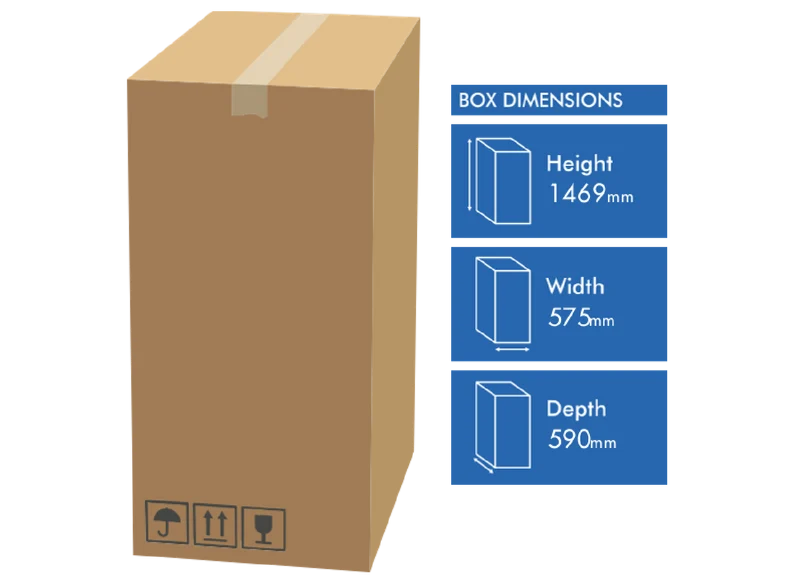 TCL 197L Top Mount Refrigerator