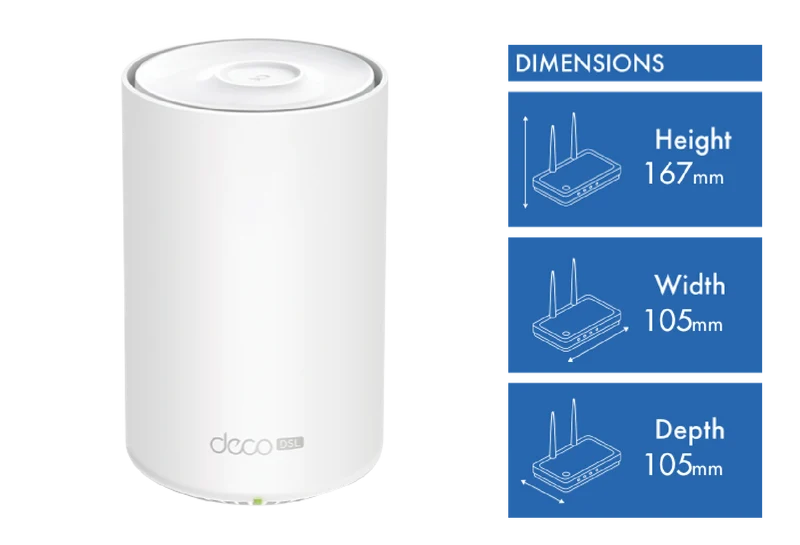 TP-LINK AX3000 VDSL Mesh Modem Router