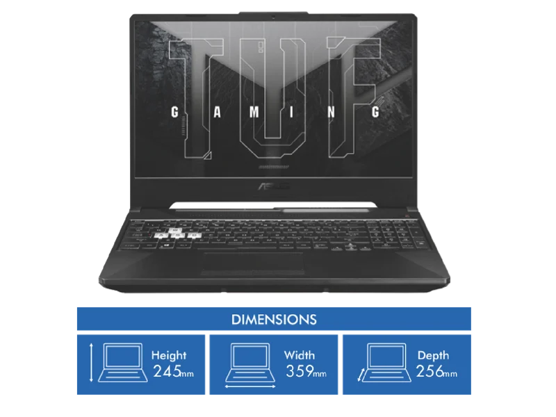 Asus TUF A15 15.6" Ryzen 5 16GB 512GB RTX2050 4GB Gaming Laptop