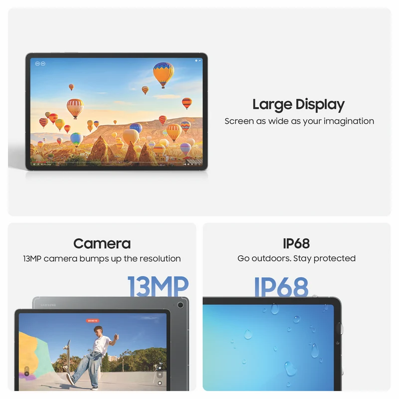 Samsung Tab S10 FE+ Wi-Fi 12GB 256GB - Silver