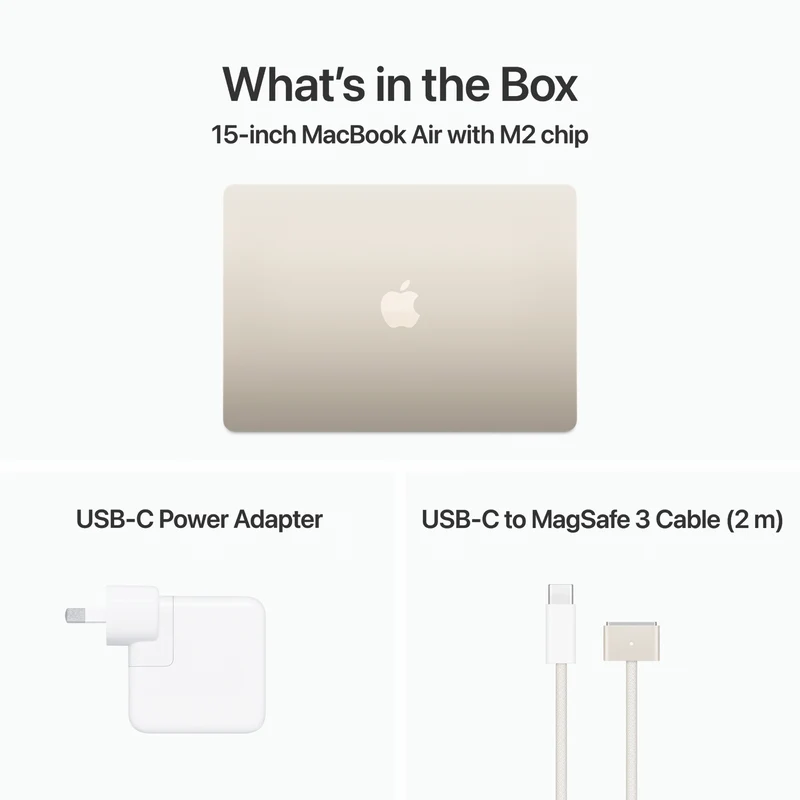 Apple MacBook Air 15" M2 256GB Starlight