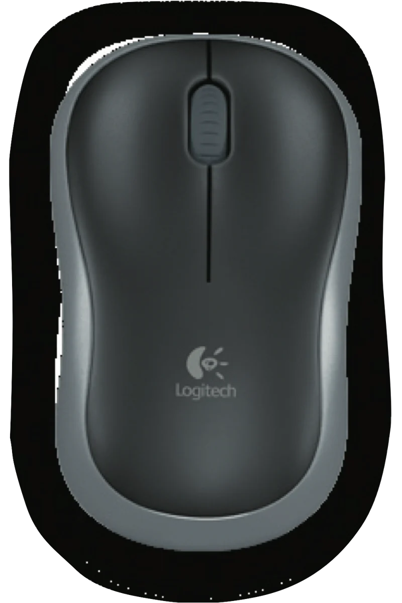 Logitech M185 Wireless Mouse (Grey)