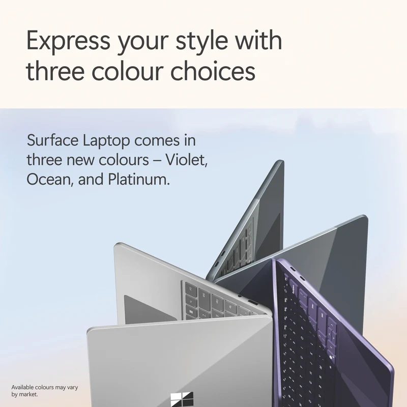 Microsoft Surface Laptop Copilot+ PC 13" Snapdragon X Plus 8 Core 16GB 512GB -Violet