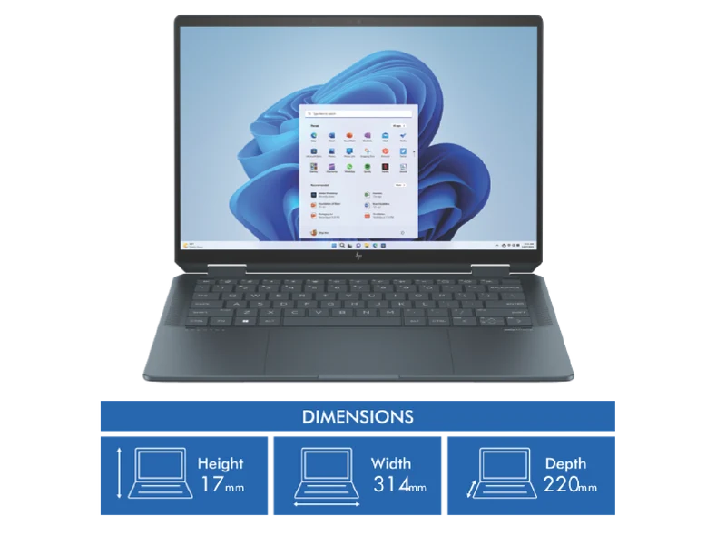 HP Spectre x360 14" EVO Core Ultra 5 16GB 512GB 2-in-1 Laptop