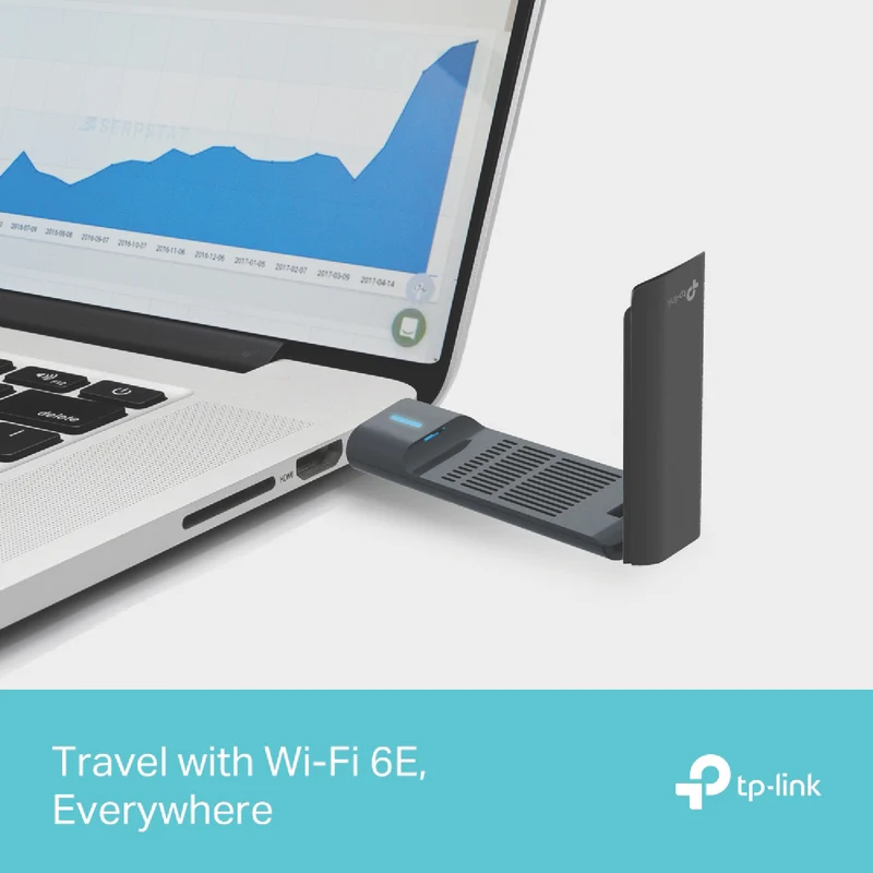 TP-LINK AXE5400 Wi-Fi 6E High Gain Wireless USB Adapter