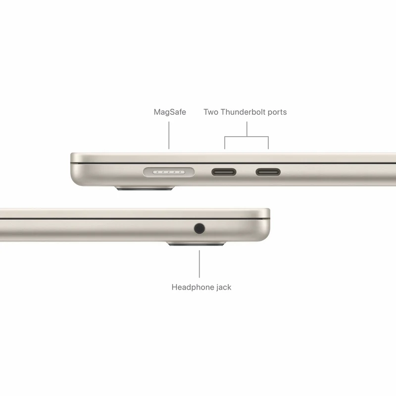 Apple MacBook Air 15" with M3 chip 16GB 256GB - Starlight
