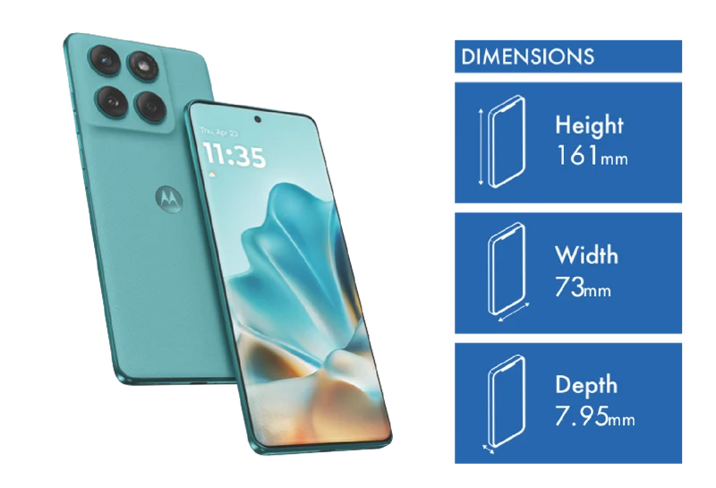 Motorola edge 60 fusion 5G 256GB Amazonite