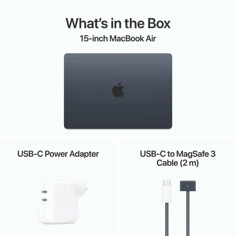 Apple MacBook Air 15" M3 8GB 512GB - Midnight