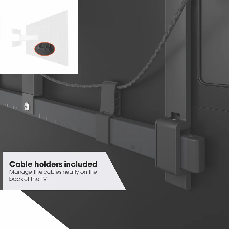 Vogels Ultra-Slim Elite Full Motion+ TV Wall Bracket - Large (40-77")