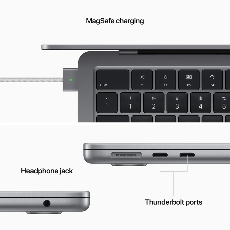 Apple MacBook Air 13" with M2 chip 16GB 256GB - Space Grey