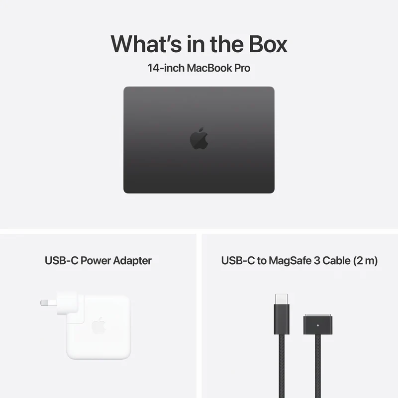Apple MacBook Pro 14" with M4 chip 16GB 1TB - Space Black