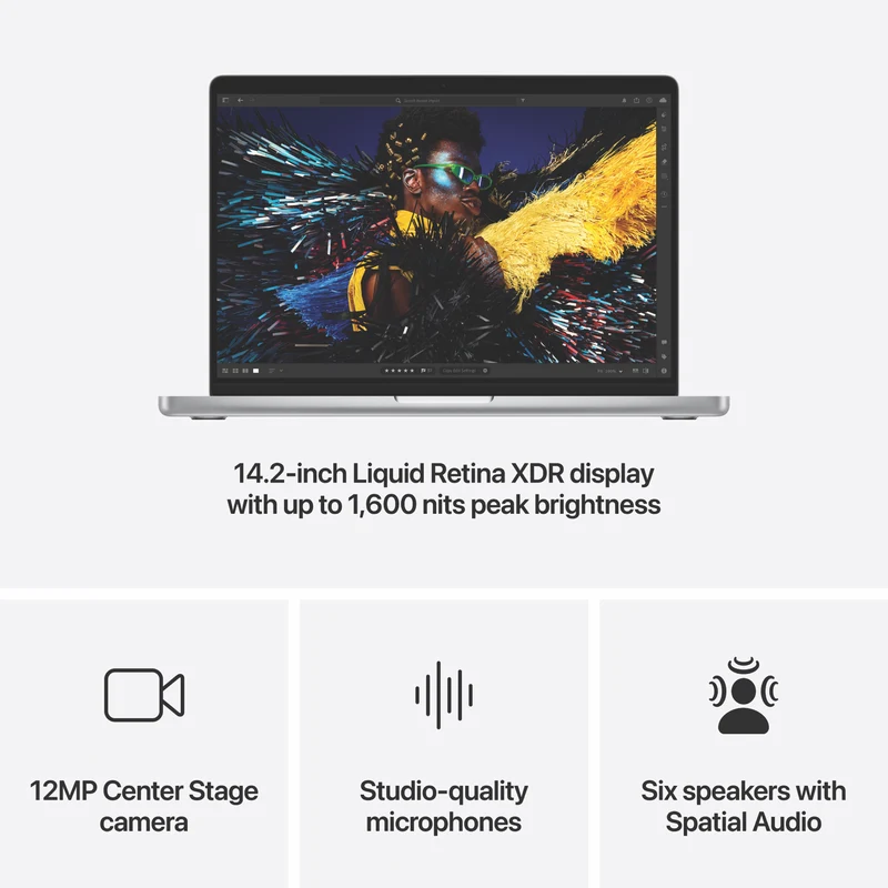 Apple MacBook Pro 14" with M4 chip 16GB 1TB - Silver