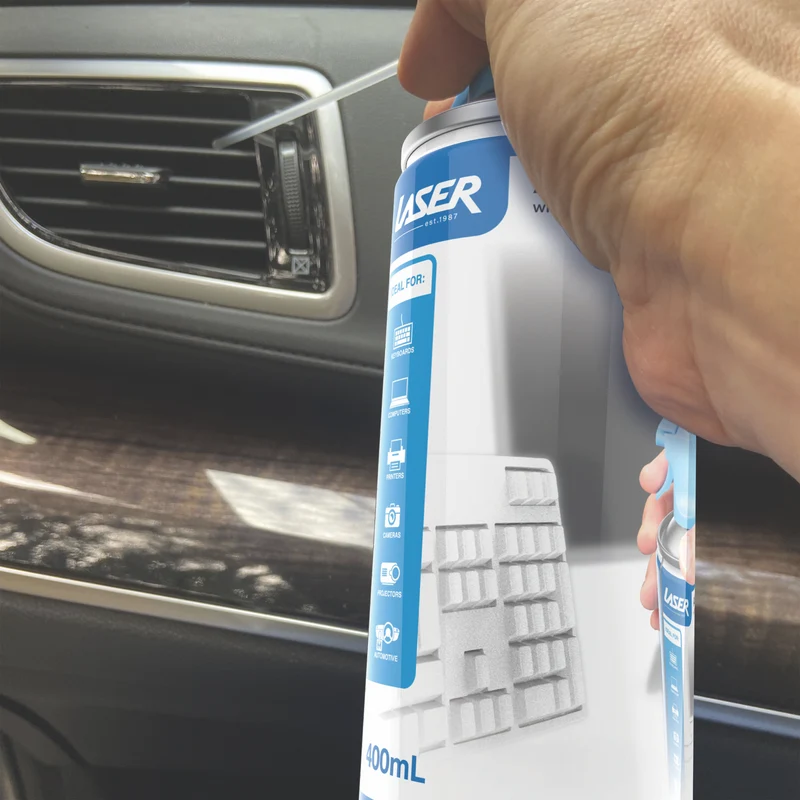 Laser Clean Range Air Duster 400ML