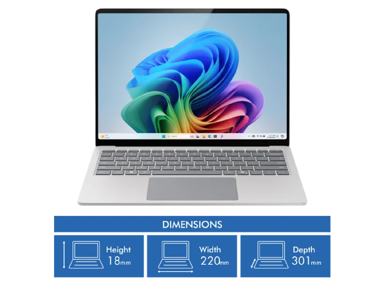 Microsoft Surface Laptop (7th Ed) Copilot+ PC 13.8" X Plus 10 Core 16GB 256GB - Plat