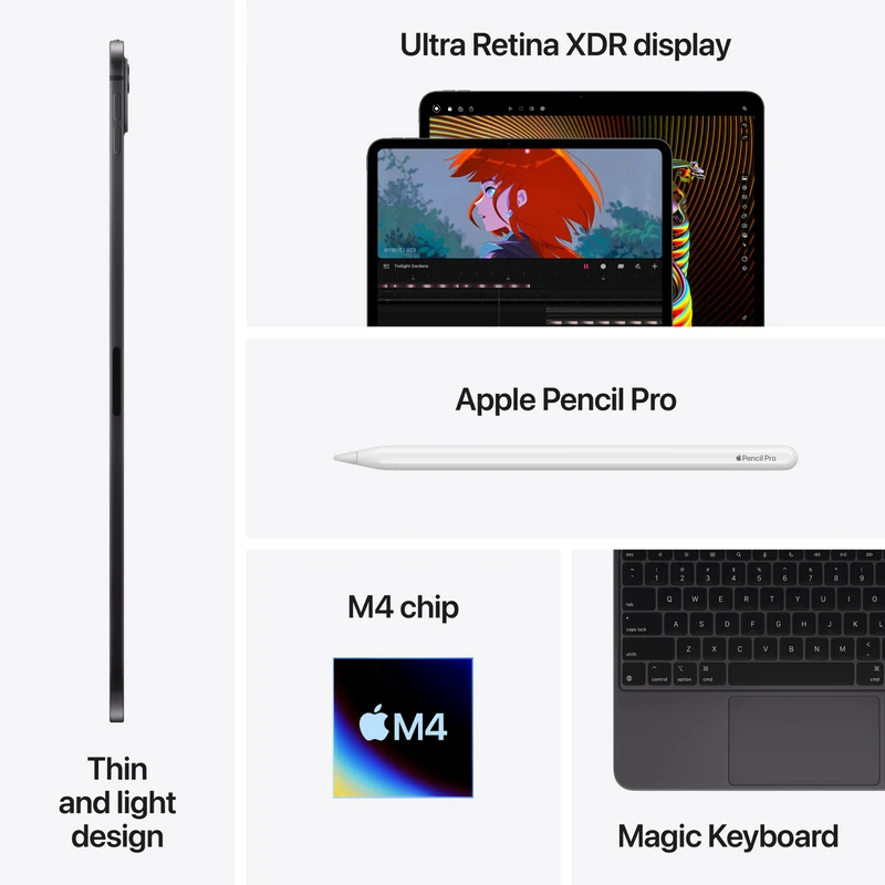 Apple iPad Pro 11" M4 Wi-Fi 512GB - Space Black