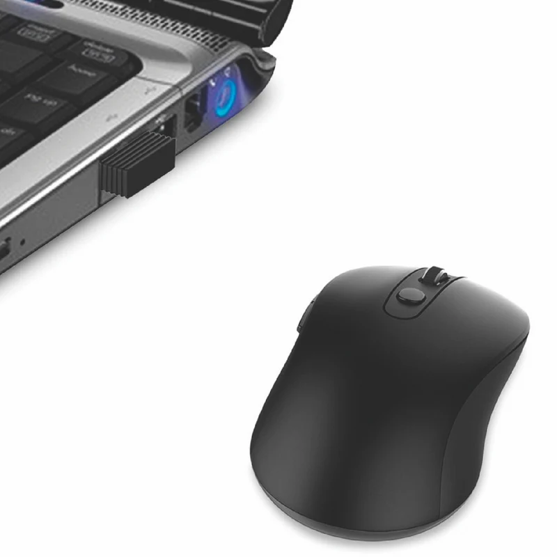 Laser Ergonomic Wireless Mouse