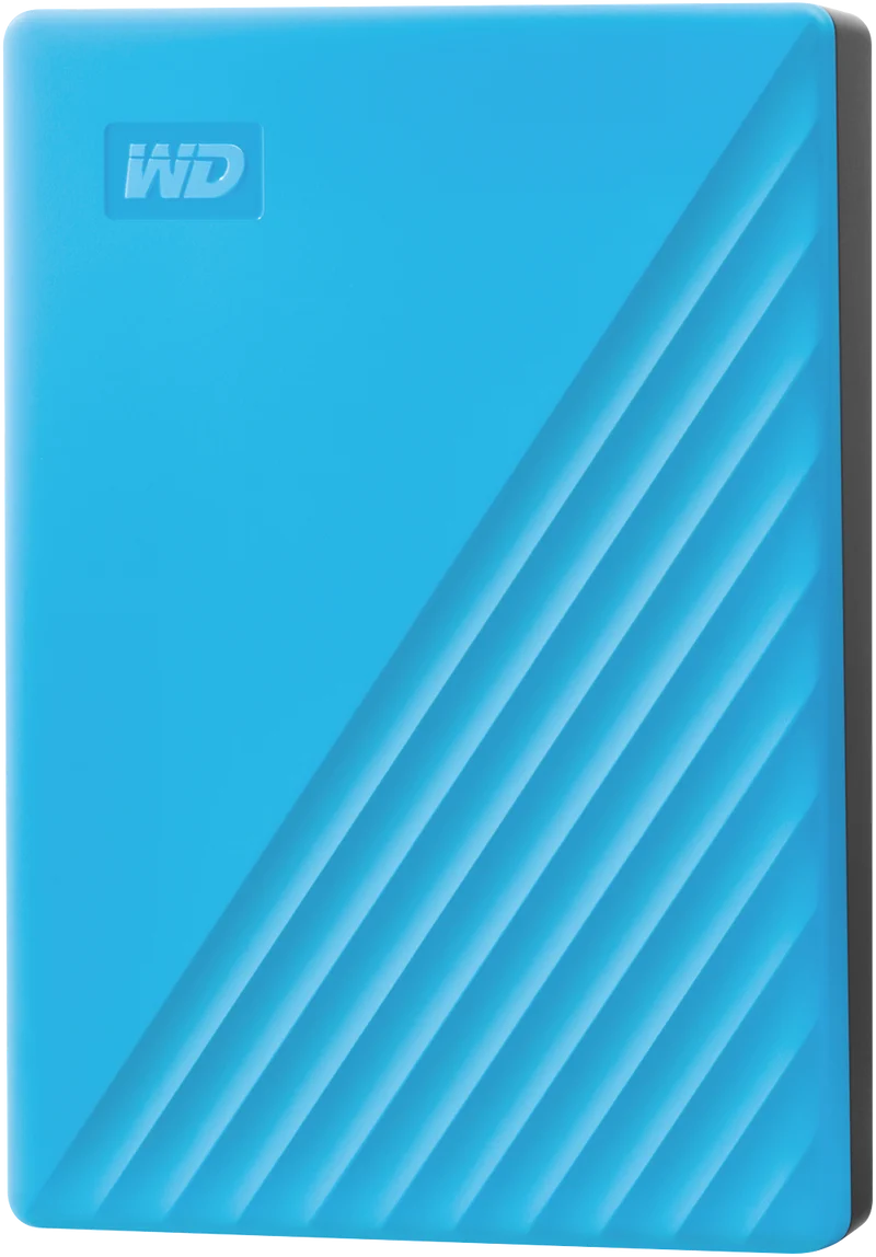 Western Digital 4TB My Passport Portable HDD (Blue)