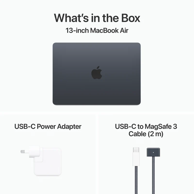 Apple MacBook Air 13" with M3 chip 16GB 256GB - Midnight