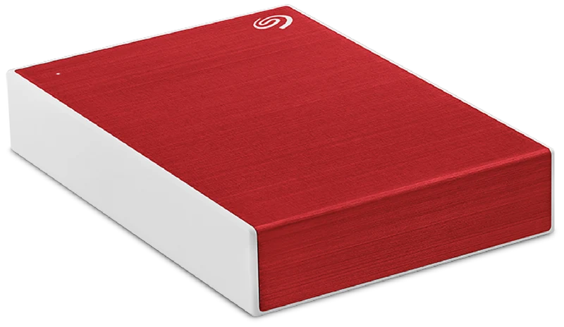 Seagate 5TB OneTouch Portable Hard Drive (Red)