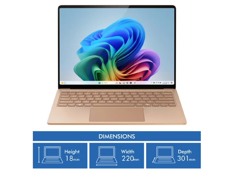 Microsoft Surface Laptop (7th Ed) Copilot+ PC 13.8" X Plus 10 Core 16GB 512GB - Dune