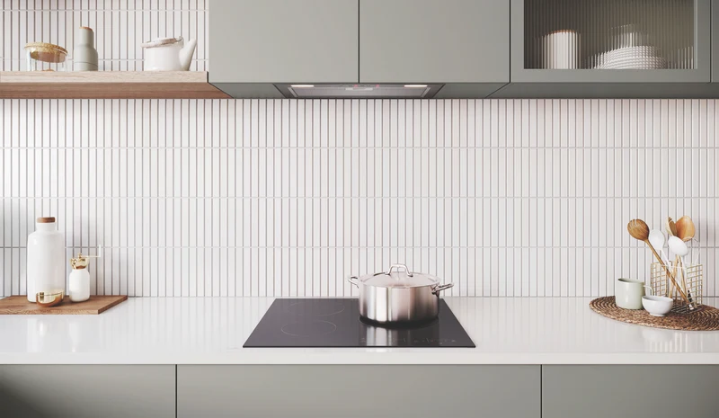 Westinghouse 52cm Integrated Rangehood, Dark Stainless Steel