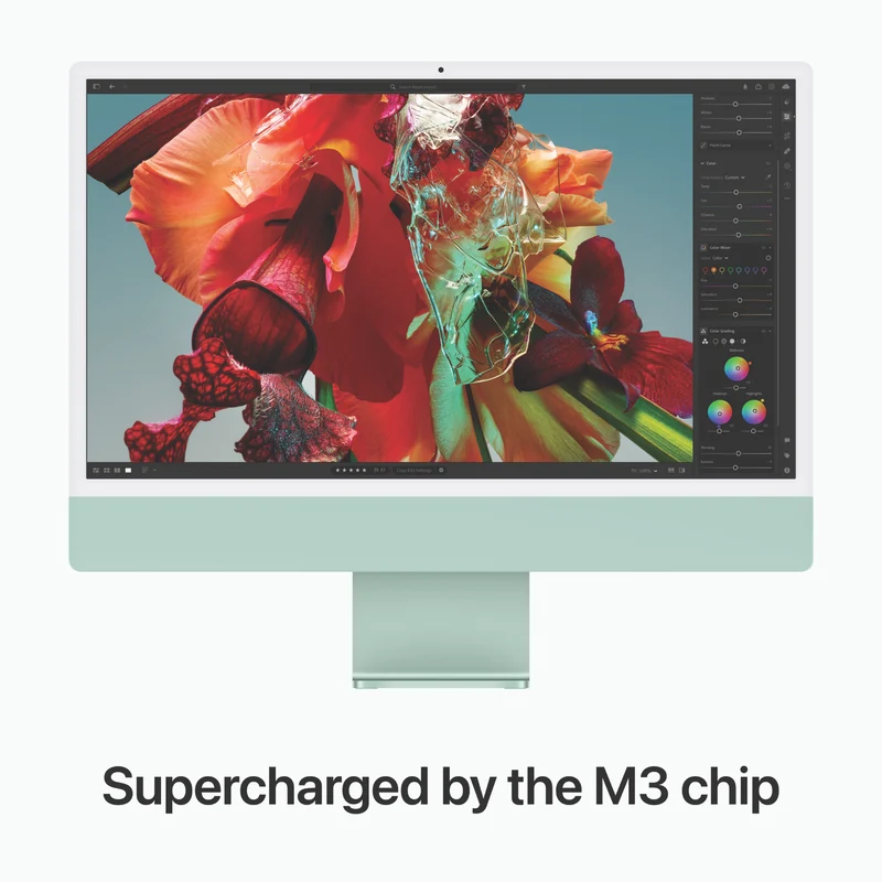 Apple iMac 24" Retina 4.5K Display with M3 chip 8-core GPU 256GB Green
