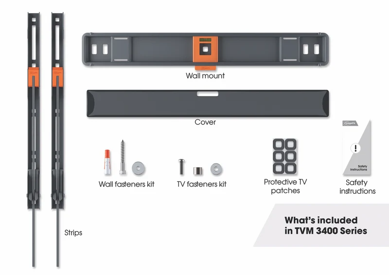 Vogels Fixed TV Wall Mount 32-77"