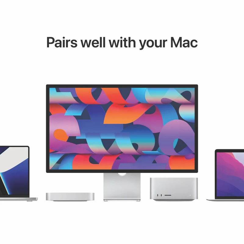 Apple Studio Display 27" Standard Glass Tilt- and Height-Adjustable Stand
