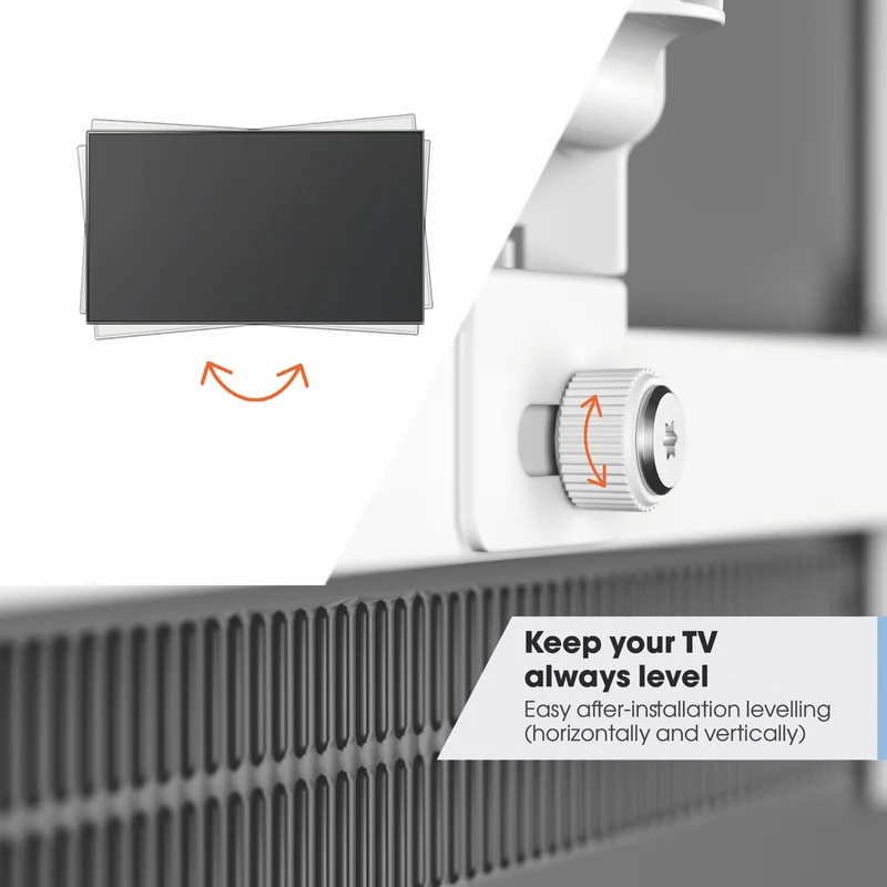 Vogels Full Motion+ TV Wall Mount White 40-77"