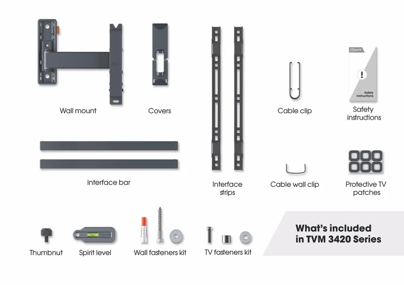 Vogels Full Motion TV Wall Mount 32-65"