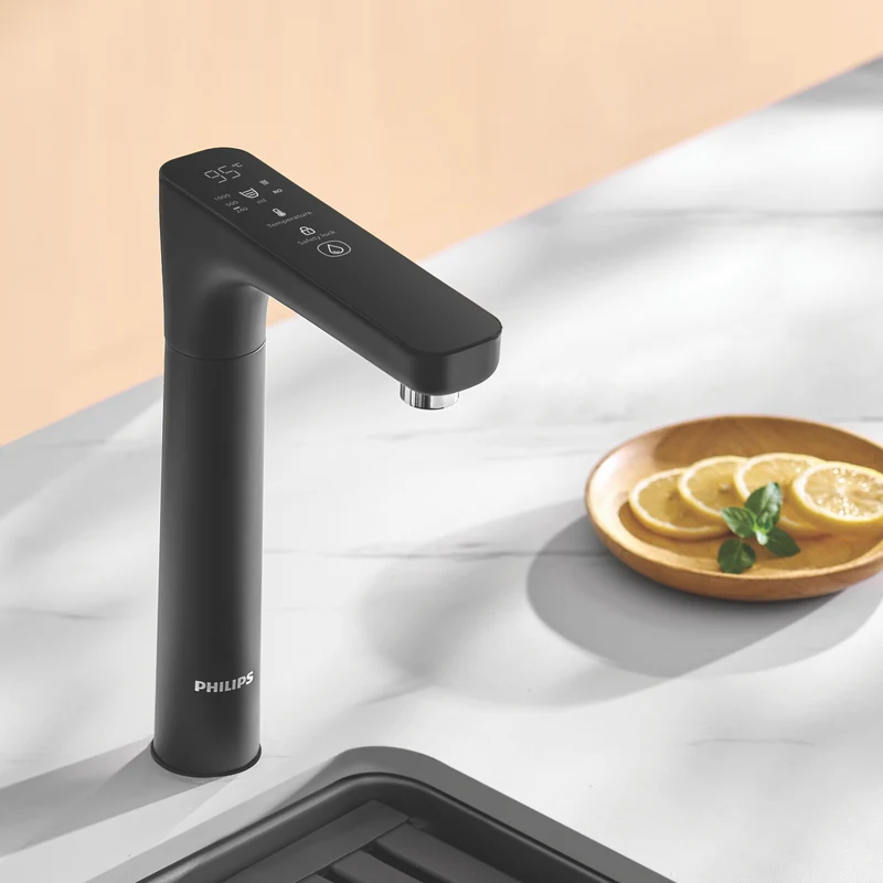 Philips RO Tap Water Station with Aquaporin Inside, Ambient and Hot, Black